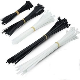 Resim Zenith 2.5 x 150 MM Beyaz Kablo Bağı - Plastik Cırt Kelepçe 100 Adet 