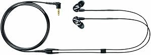 Resim Shure SE215 Profesyonel Ses Yalıtımlı Kulak İçi Kulaklık, Kablolu, 37 dB Ses, Bass, Siyah 