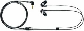 Resim Shure SE215 Profesyonel Ses Yalıtımlı Kulak İçi Kulaklık, Kablolu, 37 dB Ses, Bass, Siyah 
