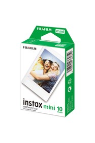 Resim Fujifilm Instax Mini Evo Siyah Fotoğraf Makinesi Ve 10'lu Film 