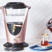 Resim Karaca 1500 W Çay Makinesi Rose Gold 