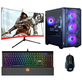 Resim Dragos DRx5343 AMD Ryzen 5 5500 27" 16 GB RAM 1 TB SSD 6 GB GTX 1660 Ti Curved FreeDOS Masaüstü Oyun Bilgisayarı Dragos