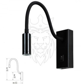 Resim 3 Watt Siyah Kasa Baykuş Duvar Aplik Diğer 