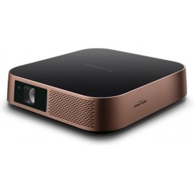 Resim Viewsonic M2 Taşınabilir LED Harman Kardon Hoparlör Projeksiyon Cihazı Viewsonic