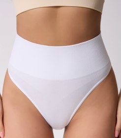 Resim Yüksek Bel String Korse - Siyah / S/M 
