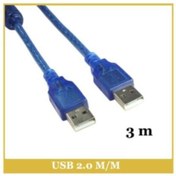 Resim Ti-Mesh Usb 2.0 M / Usb 2.0 M Kablo - 3 M - Mavi 