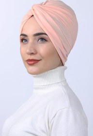 Resim Sahra Şal Dünyası Dolama Bone Hazır Model 