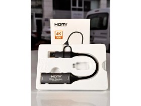 Resim HDMI Video Capture 4K Video Aktarıcı HDMI Video Capture Card USB 2.0 ve Type-C Görüntü Aktarıcı 