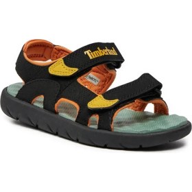 Resim Timberland Siyah Erkek Çocuk Sandalet TB0A43EAEDN1-PERKINS Row Backstrap 