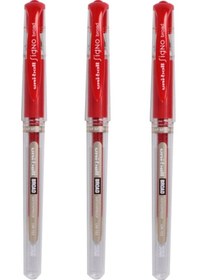 Resim Um-153 Signo Broad 1.0 Kırmızı İmza Kalemi 3 Adet Kırmızı 