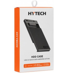 Resim HYTECH HY-HDC27 USB 3.0 Quick, HDD Kutu, Siyah 2,5" 