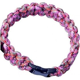 Resim Munkees Paracord Bilezik Pembe 20 Cm 6468 