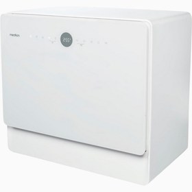 Resim MD37775 Mini Bulaşık Makinesi, 5 Kişilik, 7 Program, Kompakt Tasarım 