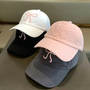 Resim 1 Adet Ayarlanabilir Fişekli Nakışlı Beyzbol Şapkası - Kadınlar için Sevimli Pembe Nakışlı Polyester Katlanabilir Şapka, Çıtçıtlı Kapatma, Her Mevsim İçin Rahat & Spor Giyim, Mükemmel Hediye (Beyaz/Siyah/Pembe), Sportif Başlık, Doku, Günlük Aksesuar, Şık Saçaklıklar, Dayanıklı Malzeme, Kadın Modası 