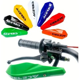 Resim Tongdashop Ktm Honda Yamaha Suzukı Pit Dirt Bike 22mm 28mm Evrensel Motorcycle El Koruyucu Siyah 