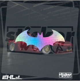 Resim Genel Markalar Batman Hologram Sticker 