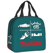 Resim Makitas Yalıtımlı Öğle Yemeği Çantası Kamp Seyahat Su Geçirmez Termal Soğutucu Çanta Bento Kutusu Kadın Çocuk Fo Çok Renkli 