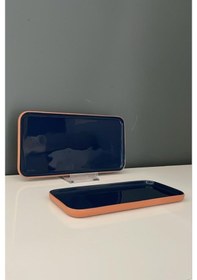 Resim Tantitoni Recta Terra Mavi Porselen 2 Li Tabak Seti 21,9 Cm-25,1 Cm Mavi 