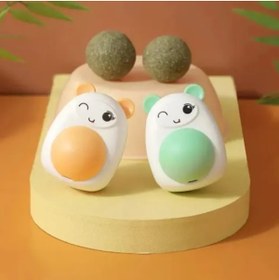 Resim Genel Markalar HER ŞEY TREND Ayıcıklı Kedi Otu Yalama Topu 