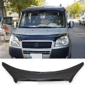 Resim Genel Markalar Fiat Doblo Kaput Rüzgarlığı Koruyucu Parlak Siyah 2006-2010 