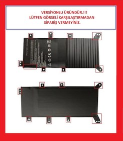 Resim Notebook Batarya - C21n1408 - Asus X554lb Muadili İle Uyumlu, Görsel Teyit Ediniz 