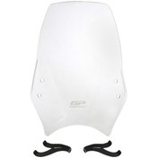 Resim GP Kompozit Triumph Trident 660 2021-2024 Uyumlu Ön Cam Şeffaf 38 cm 