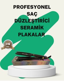 Resim AyrStore Daling Profesyonel Saç Düzleştirici Seramik Yüzey Tüm Saç Tipleri İçin 
