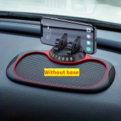 Resim 360° Dönen Gösterge Paneli Telefon Tutucu - Kaymaz, Ayarlanabilir Evrensel Montaj, Şık Kuğu Tasarımı ile Tüm Cihazlar için Güvenli ve Pratik, Araba Montajı|Şık Telefon Tutucu|Güvenli Montaj 
