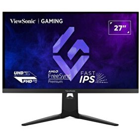 Resim Viewsonic XG275D1-4K 27" 160Hz 0.5Ms HDMI+DP+USB-C HDR UHD G-Sync FreeSync IPS Vesa Monitör 