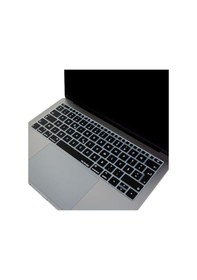 Resim F Klavye Laptop Apple Uyumlu MacBook Pro Kılıf Daktilotip Baskı 12inç A1534-13inç A1708 İle Siyah 