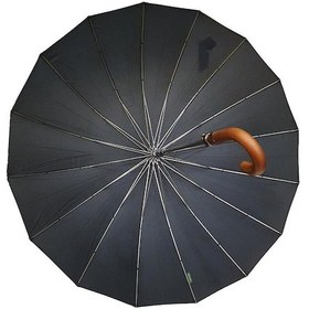 Resim Marlux Snotline 41g 105 CM Vale Protokol Baston Şemsiye Siyah Siyah - Siyah 