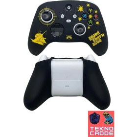 Resim Beboncool Uyumlu Xbox Series S/xbox Series X/9.nesil Joystick Koruyucu Desenli Silikon Kılıf 
