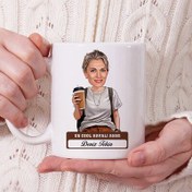 Resim En Havalı Anne Karikatürlü Kupa Bardak 