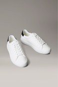Resim Calvin Klein Kadın Bağcıklı Sneaker - Beyaz 