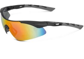 Resim Xlc Komodo SG-C09 Siyah Çerçeve Renkli Cam Bisiklet Gözlüğü 