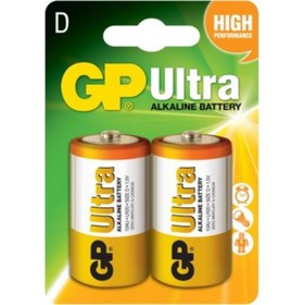 Resim GP G-Tech Ultra Alkalin Lr20 1.5 V Büyük Boy D Pil 2'li 