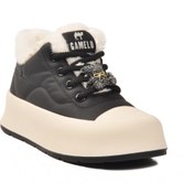 Resim AYAKMOD Siyah İçi Polarlı Kadın Sneaker Chizy Z 