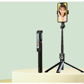 Resim Cbtx P81 1.7m Tiktok Uzaktan Kumanda Makyaj Aynası İle Entegre Bluetooth Selfie Stick 