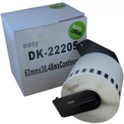 Resim Printpen Prıntpen Brother P Touch Dk Serisi Dk22205 Sürekli Etiket 62mm 30 48m 
