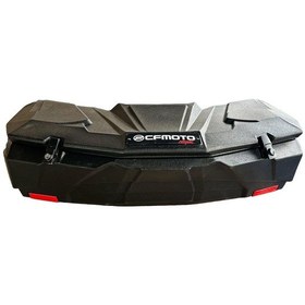 Resim Cv160 Atv Arka Metal Kilit Çanta Cf Moto Yazılı 