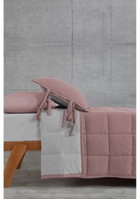 Resim Elart Yatak Örtüsü Takımı Tek Kişilik Madelyn Gülkurusu 