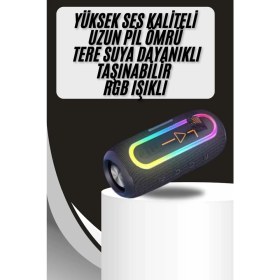 Resim S'82 Kablosuz Bluetooth Hoparlör Taşınabilir Çoklu Bağlantılı Özelliği 