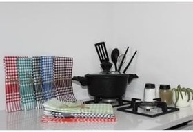 Resim GOLDRİSE, 6'lI Pöti Kareli Kurulama Bezi Mutfak Bulaşık Kurulama Bezi Servis Peçetesi Beslenme Örtüsü, 50 X 70 CM, Pembe, TYCXGRIRUN170498145507107 