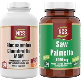 Resim Ncs Glucosamine 300 Tablet + Ncs Saw Palmetto 120 Tablet 