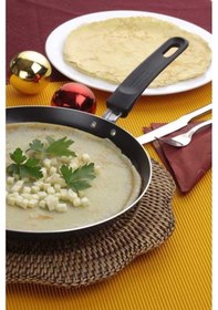 Resim Papilla Redio 28 CM Krep Tava. Kırmızı 