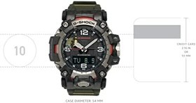 Resim Casio GWG-2000-1A3DR Kol Saati , Gri-Siyah , Standart 
