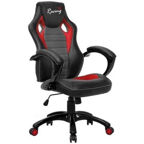 Resim Adore Mobilya Max Racing Oyuncu ve Çalışma Koltuğu-Gri-Siyah-Kırmızı 61x111-121x57 cm (GxYxD) 