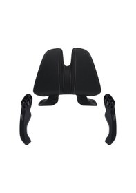 Resim Gp Kompozit Honda Forza 250 2023-2026 Uyumlu Dikişli Sissy Bar Siyah 