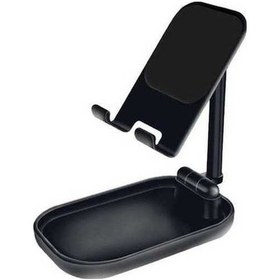 Resim Pazly Katlanır Selfie Braketi - Masaüstü Ayarlanabilir Telefon Tutucu - 