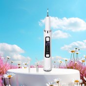 Resim SKYUV USB Şarj Edilebilir Elektrikli Diş Temizleyici, Büyük Kapasiteli Pil, 8 Mod ve 3 Fırça Başlığı - Sağlıklı Diş Eti İçin Taşınabilir Aralıklı Temizleyici, Hassas Olmayan, Seyahat Dostu Tatil Hediyesi Aile ve Arkadaşlar İçin, Diş Eti Sağlığı, Şık Tasarım, Çok Fonksiyonlu Temizleyici 